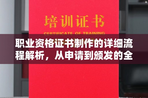 桐庐职业资格证书制作的详细流程解析，从申请到颁发的全方位指南